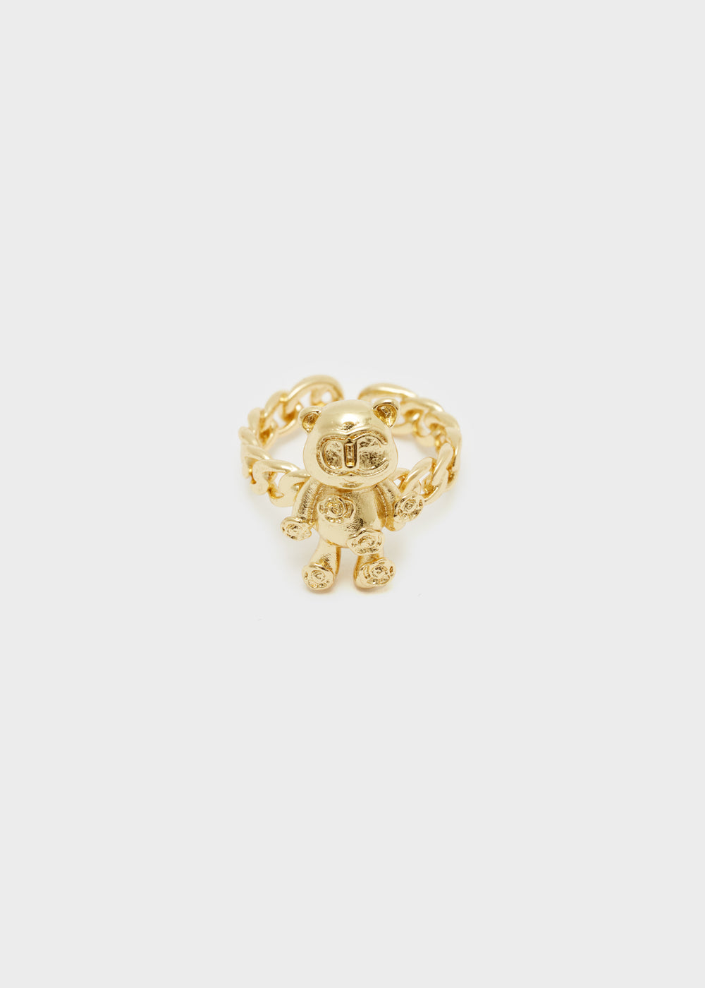 Nalí TEDDY ADJUSTABLE GOLD RING In Linea