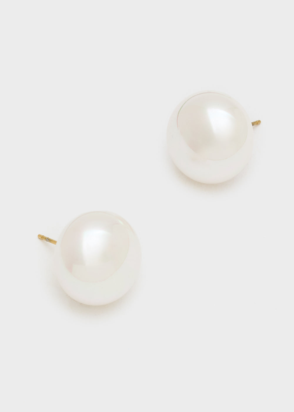 Nalí LOBE EARRINGS WHITE SPHERE Negozi Online