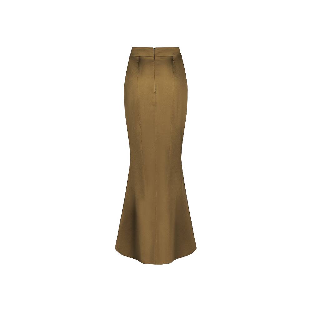 Nineminutes IMNOTPERFECT – THE TULIP DOUBLE RASO OLIVE Negozi Online