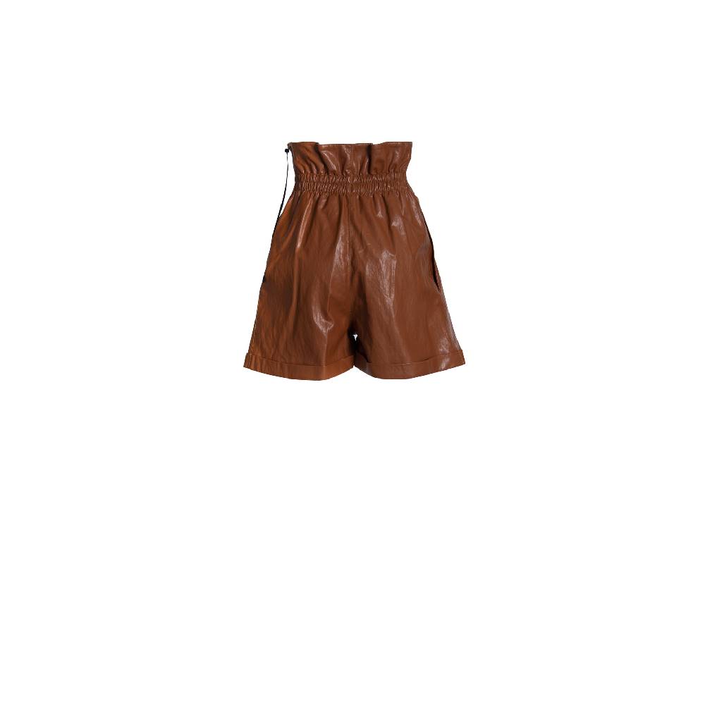 Nineminutes SS20 – THE PENCE SHORT LEATHER CUOIO Promozione