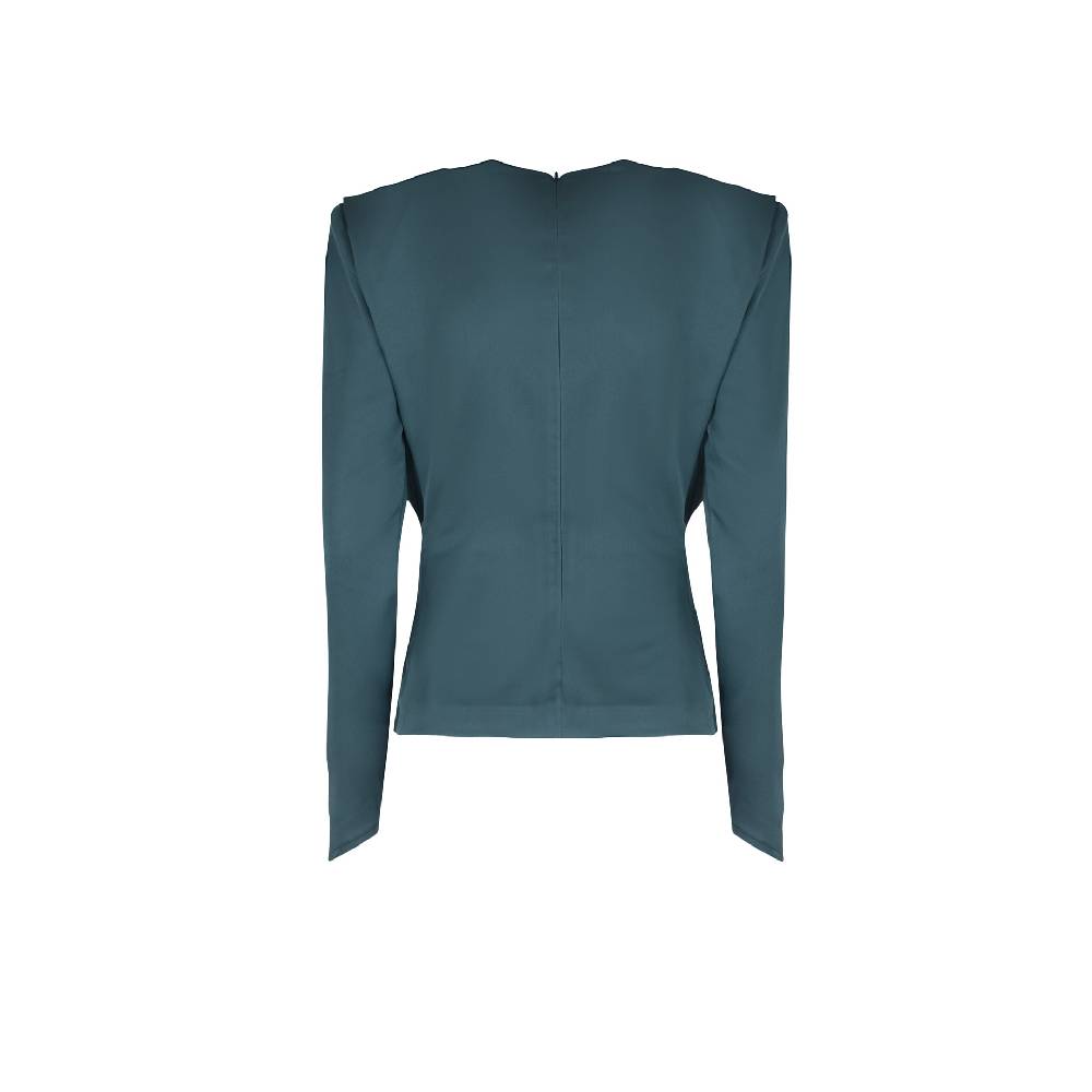 Nineminutes FW20.21 – THE LAURYN TOP GREEN Negozio
