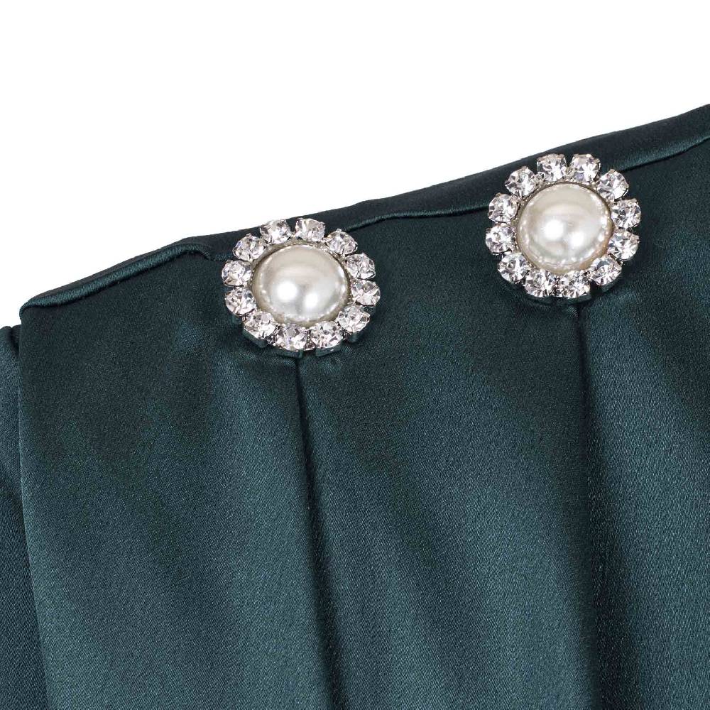 Nineminutes FW20.21 – THE LAURYN TOP GREEN Negozio