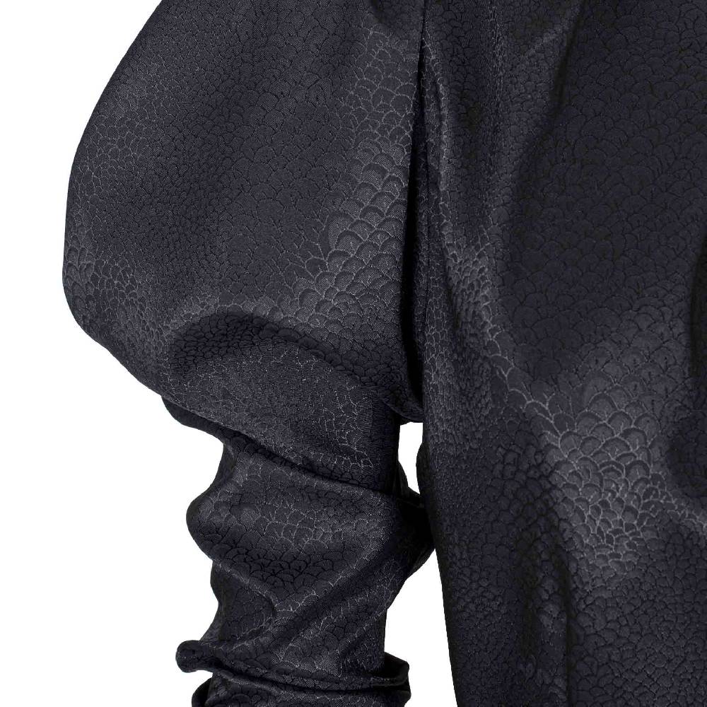 Nineminutes FW20.21 – THE VALENTINE DRESS BLACK In Linea