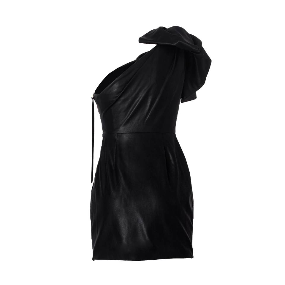 Nineminutes HS – THE KAREN LEATHER DRESS Spedizione Gratuita