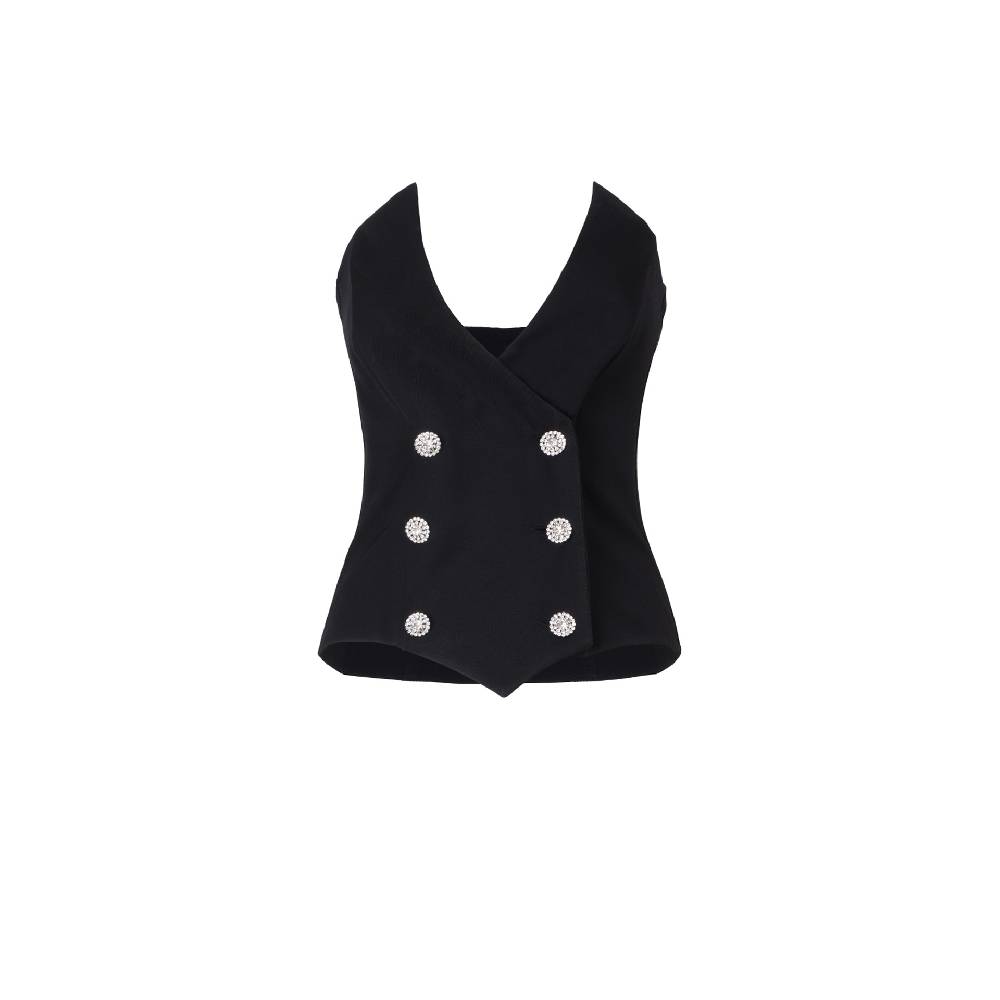 Nineminutes HS – THE RACHEL TOP BLACK Negozi Online