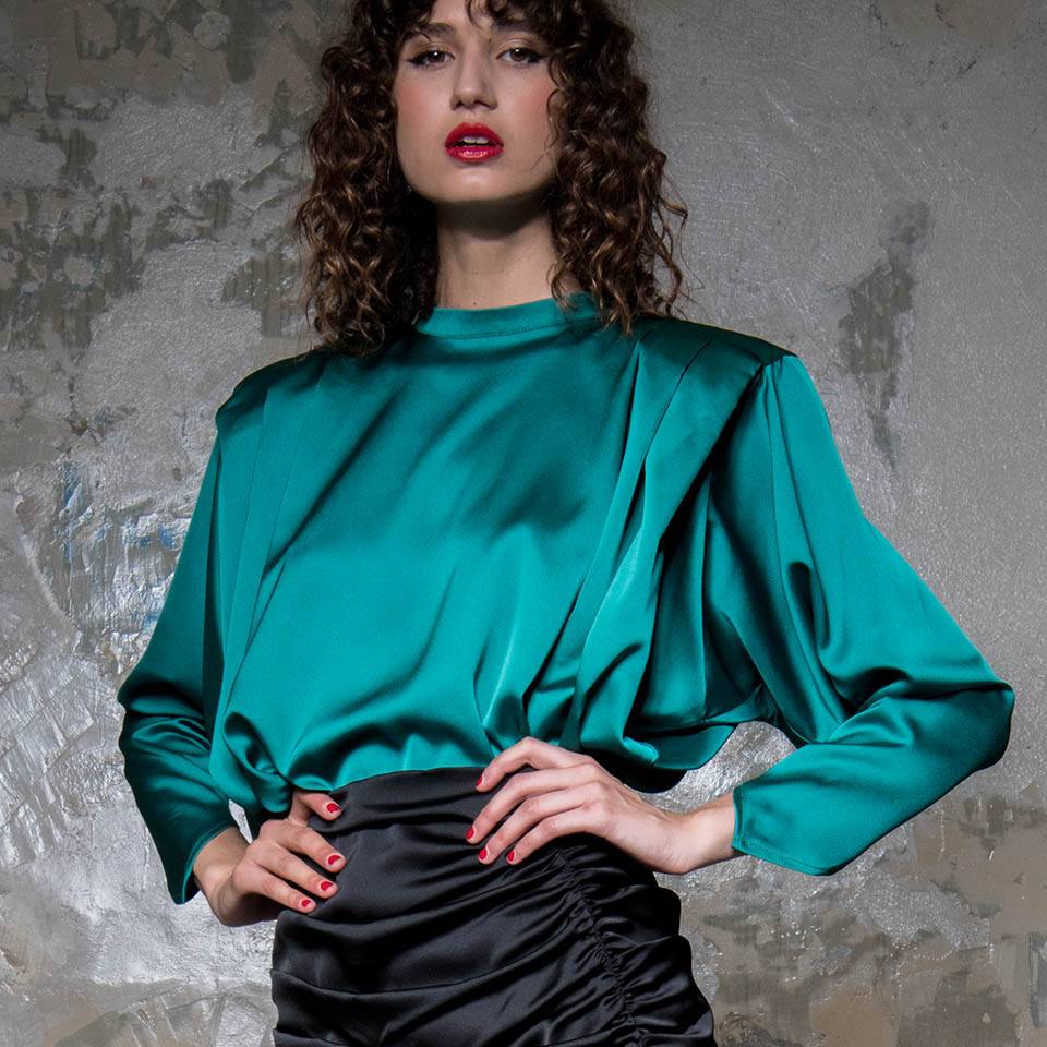 Nineminutes U&O – THE GEMINI TOP VERDE In Vendita