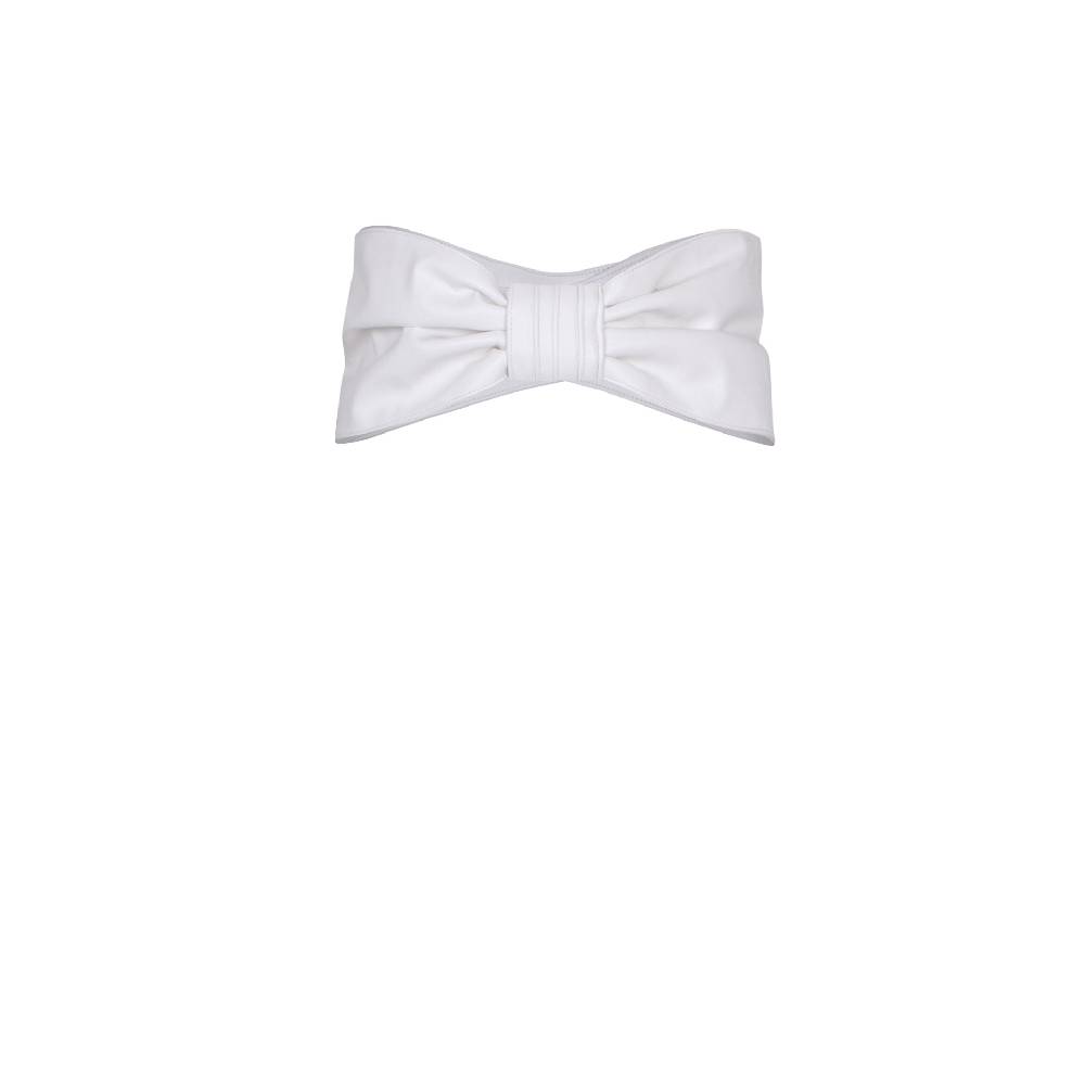 Nineminutes U&O – THE BOW BELT WHITE 2025