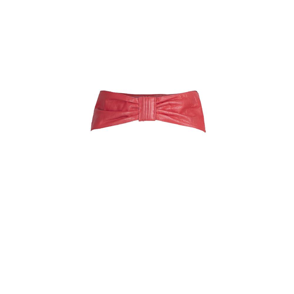 Nineminutes U&O – THE BOW BELT RED In Linea