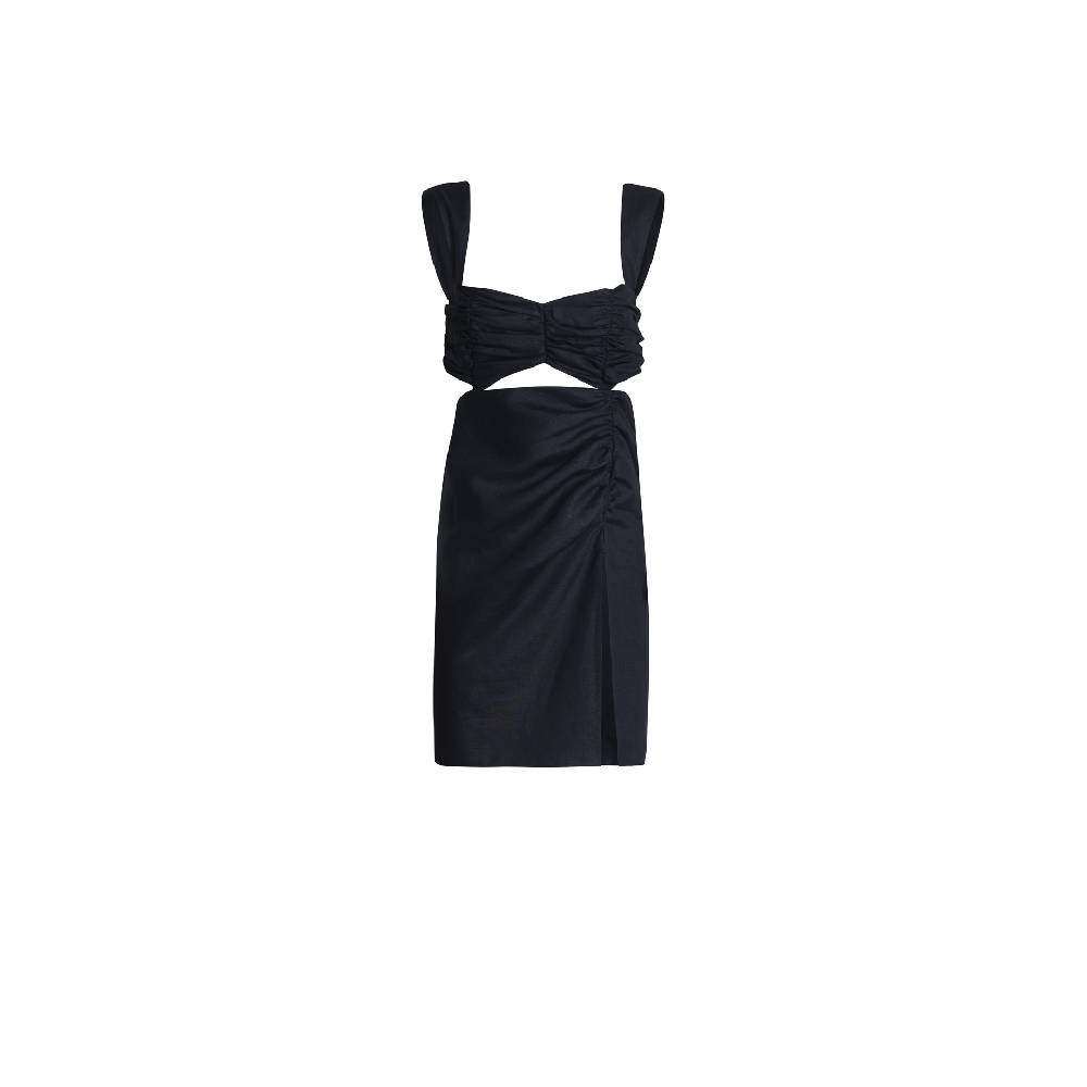 Nineminutes LUNAIRE – THE MARLEN MINI LINUM BLACK Sconto