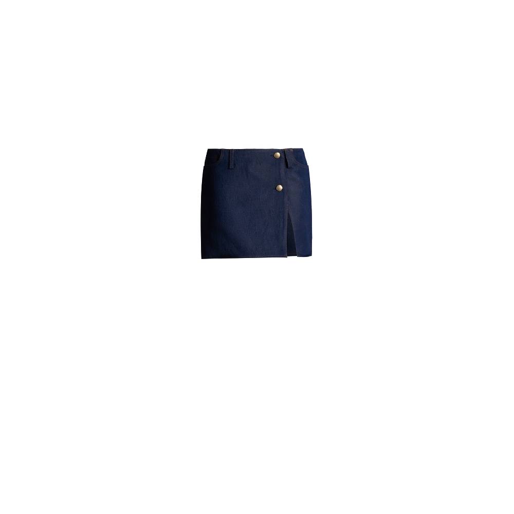 Nineminutes REVERSIBLE – THE MARY SKIRT BLUE DENIM Qualità Garantita