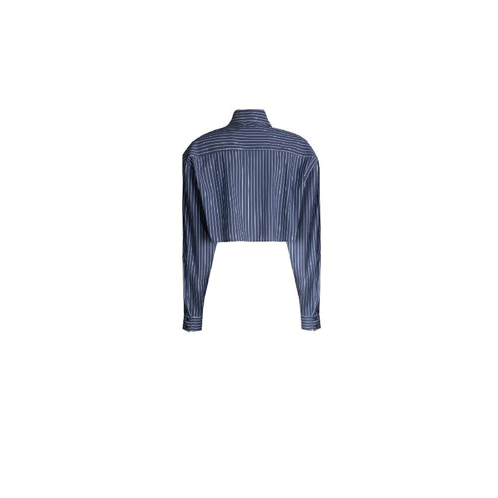 Nineminutes REVERSIBLE – THE MAIA CROP COTTON STRIPE Novità