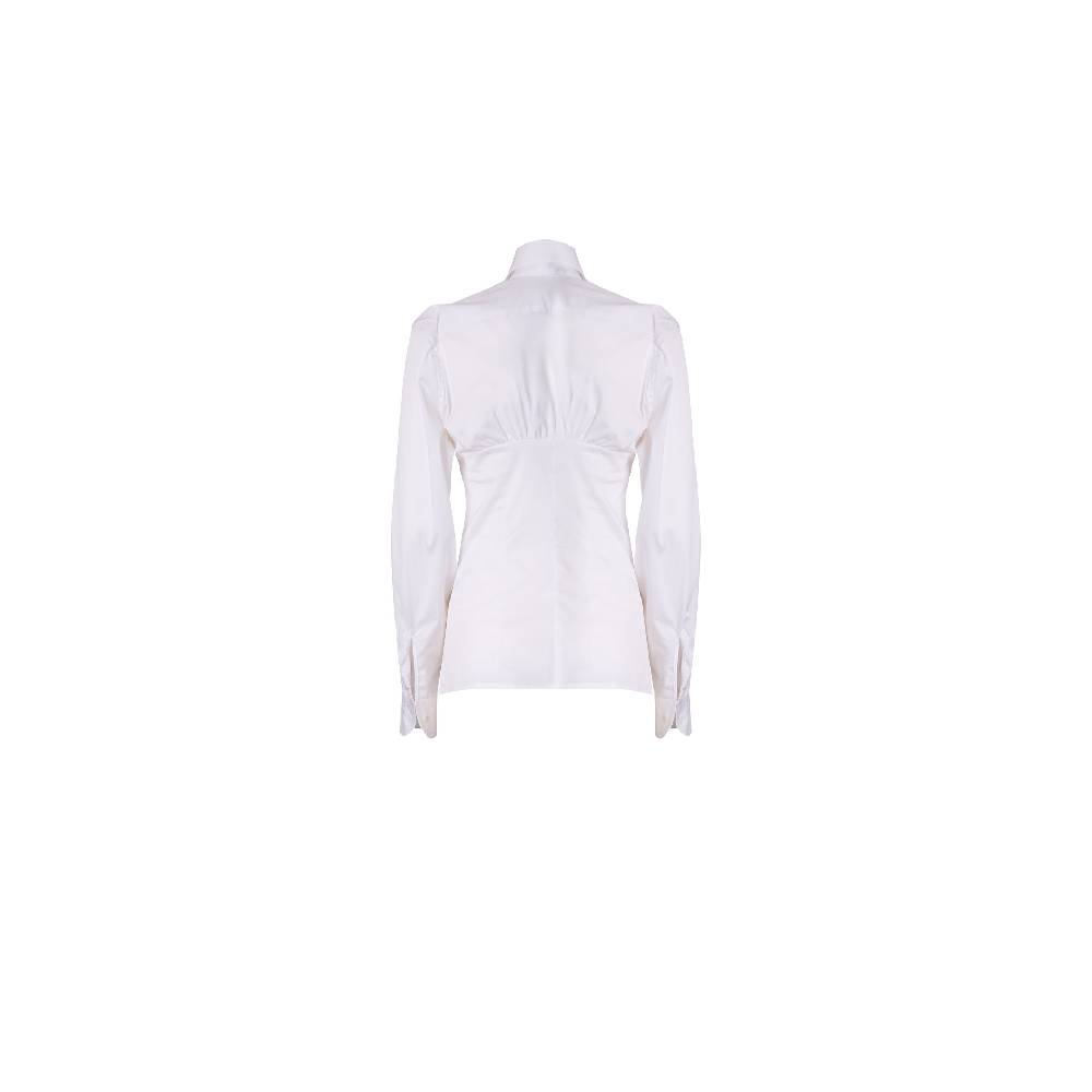 Nineminutes REVERSIBLE – THE MICHELLE SHIRT COTTON WHITE Economico