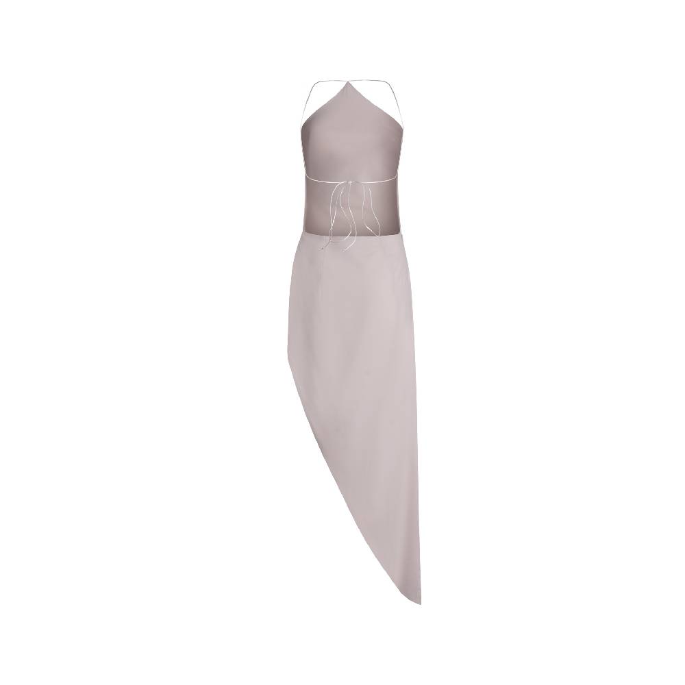 Nineminutes REVERSIBLE – THE TOMI MIDI CREPE SAND In Vendita