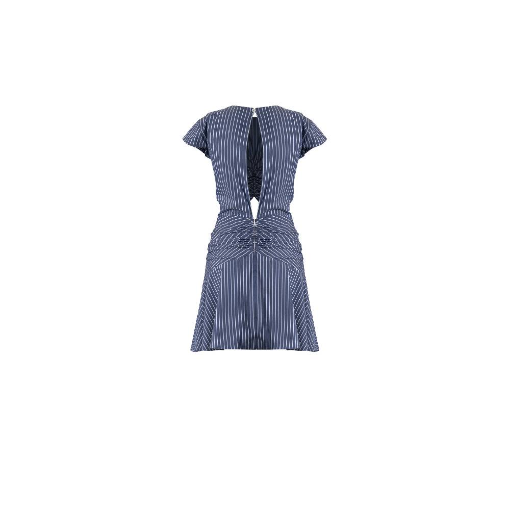 Nineminutes REVERSIBLE – THE BUTTERFLY DRESS COTTON STRIPE Nuovo