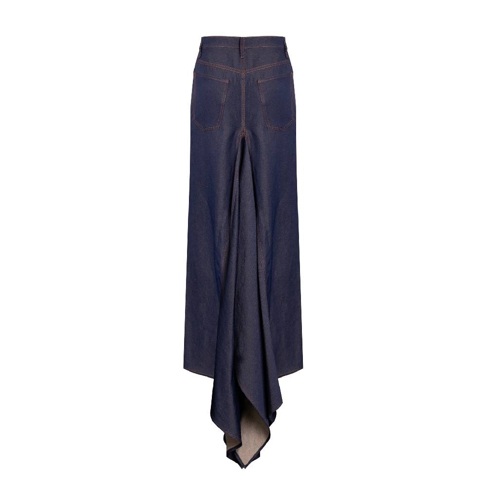 Nineminutes REVERSIBLE – THE LONG MARY BLUE DENIM Spedizione Gratuita