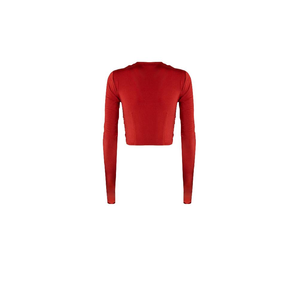 Nineminutes REVERSIBLE – THE RAFFAELLA TOP LYCRA ORANGE Soddisfazione Garantita