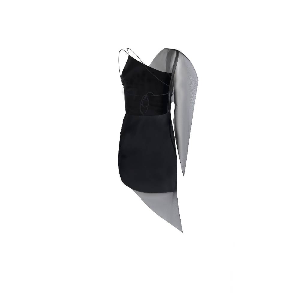 Nineminutes IMNOTPERFECT – THE CALIPSO ORGANZA BLACK Qualità Garantita