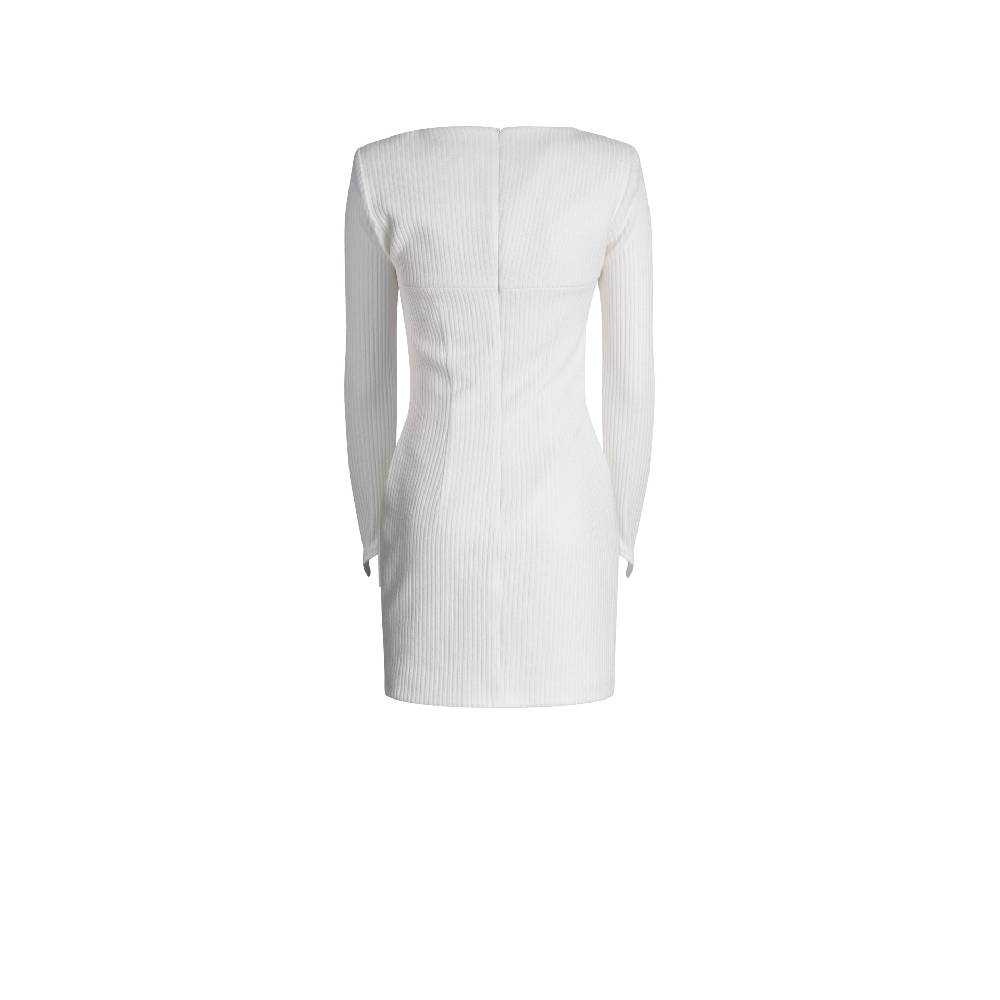 Nineminutes IMNOTPERFECT – THE ELISE VISCOSE WHITE Fino Al -60%