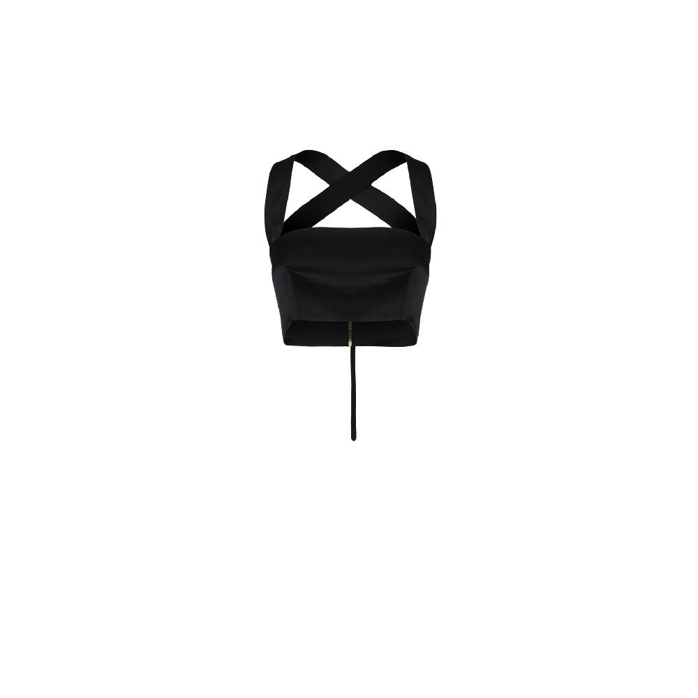 Nineminutes IMNOTPERFECT – THE NIKI TOP BLACK Italia