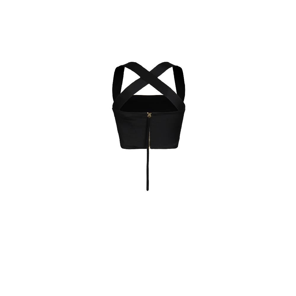 Nineminutes IMNOTPERFECT – THE NIKI TOP BLACK Italia