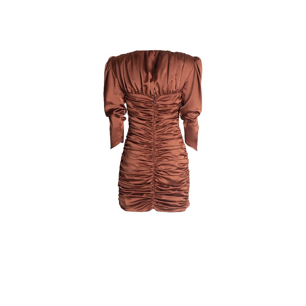 Nineminutes FW22.23 – THE PAOLINA DRESS BRONZE Sconto