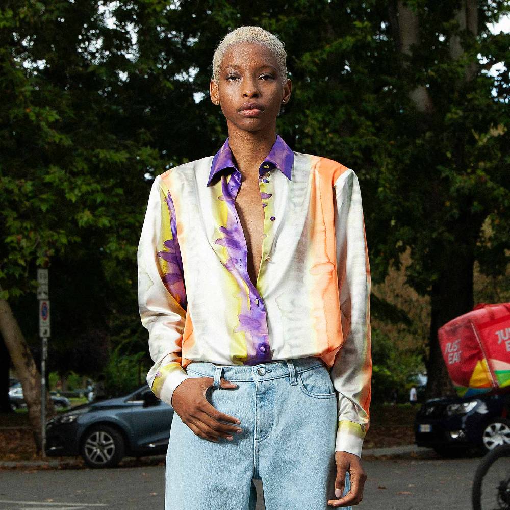 Nineminutes SS22-THE UP TIE DYE Affare Del Giorno