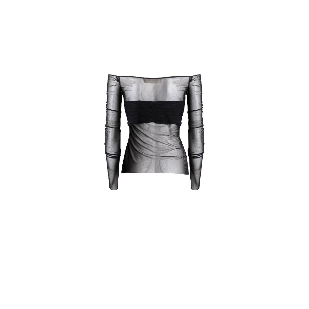 Nineminutes REVERSIBLE – THE BARDOT TOP MESH Consegna Veloce