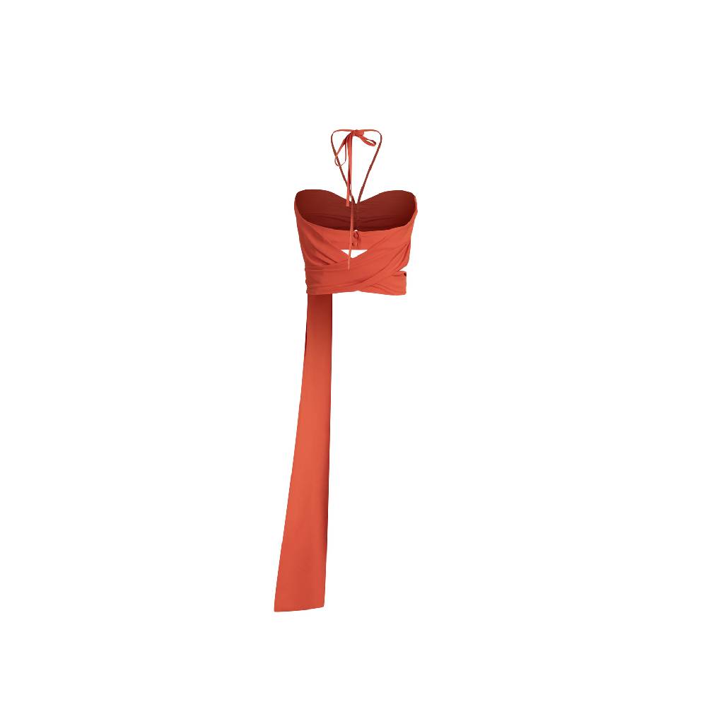 Nineminutes REVERSIBLE – THE NEW FRIDA CREPE ORANGE Fino Al -60%