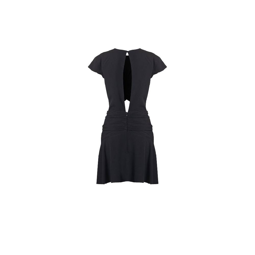 Nineminutes REVERSIBLE – THE BUTTERFLY DRESS CREPE BLACK Economico
