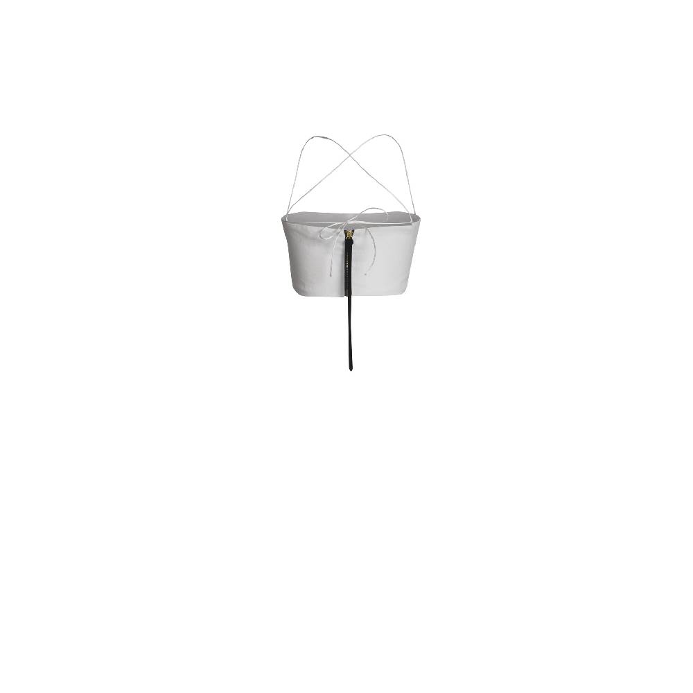 Nineminutes IMNOTPERFECT – THE NIKI TOP LINUM WHITE Nuova