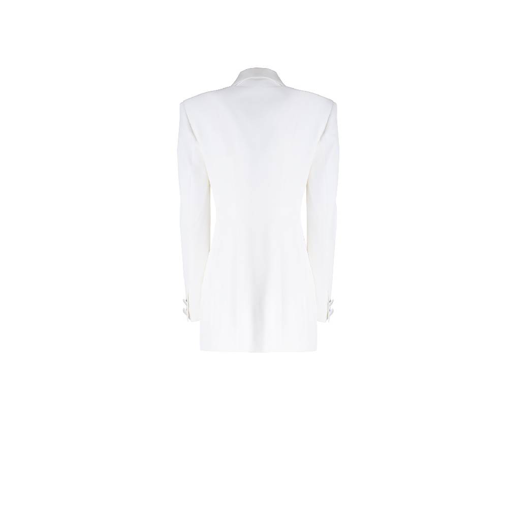 Nineminutes IMNOTPERFECT – THE DOUBLE BLAZER DRESS WHITE Presa