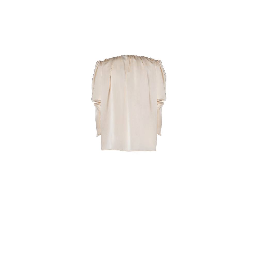 Nineminutes IMNOTPERFECT – THE MARGOT TOP DOUBLE MILK Sconto
