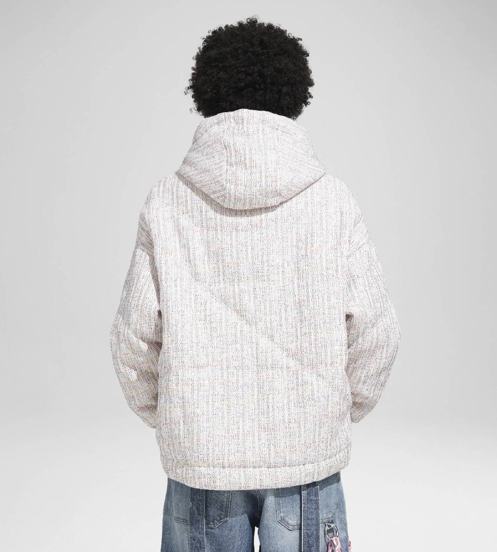 Khrisjoy KHRIS WINDBREAKER TWEED PAILLETTES TRAMÉ Nuovo