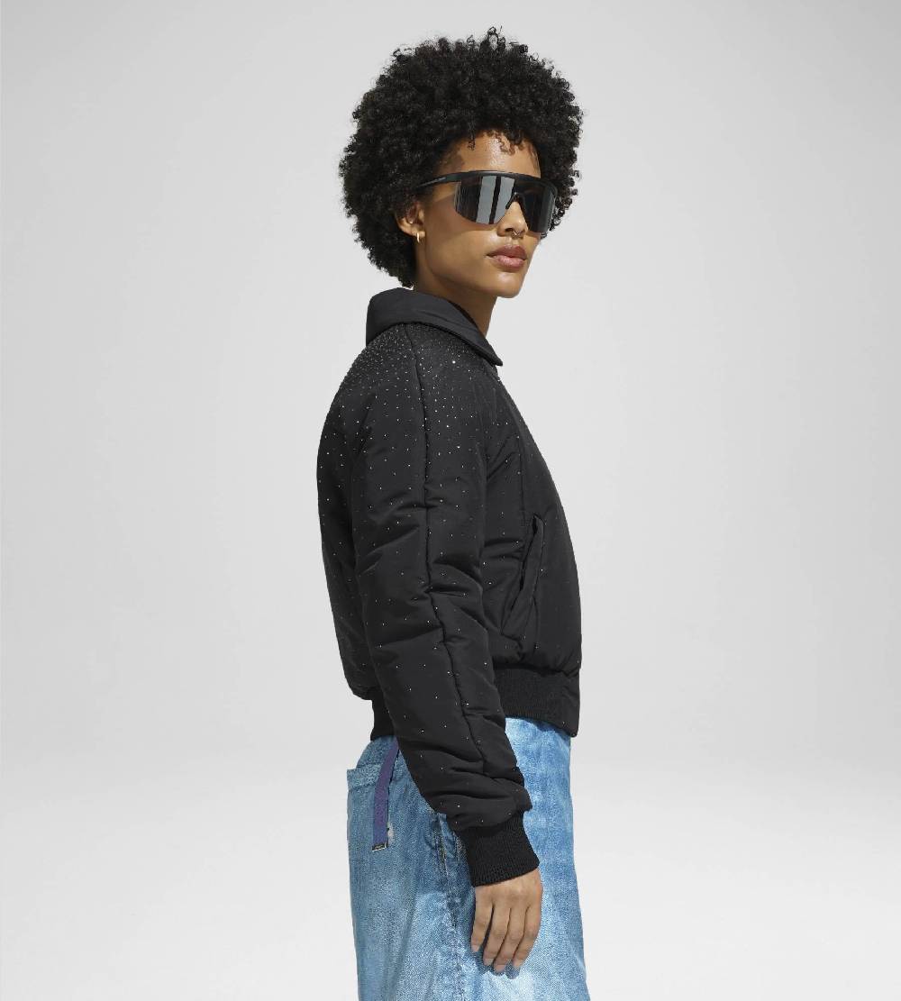 Khrisjoy JIM BOMBER STRASS BLACK Qualità Garantita