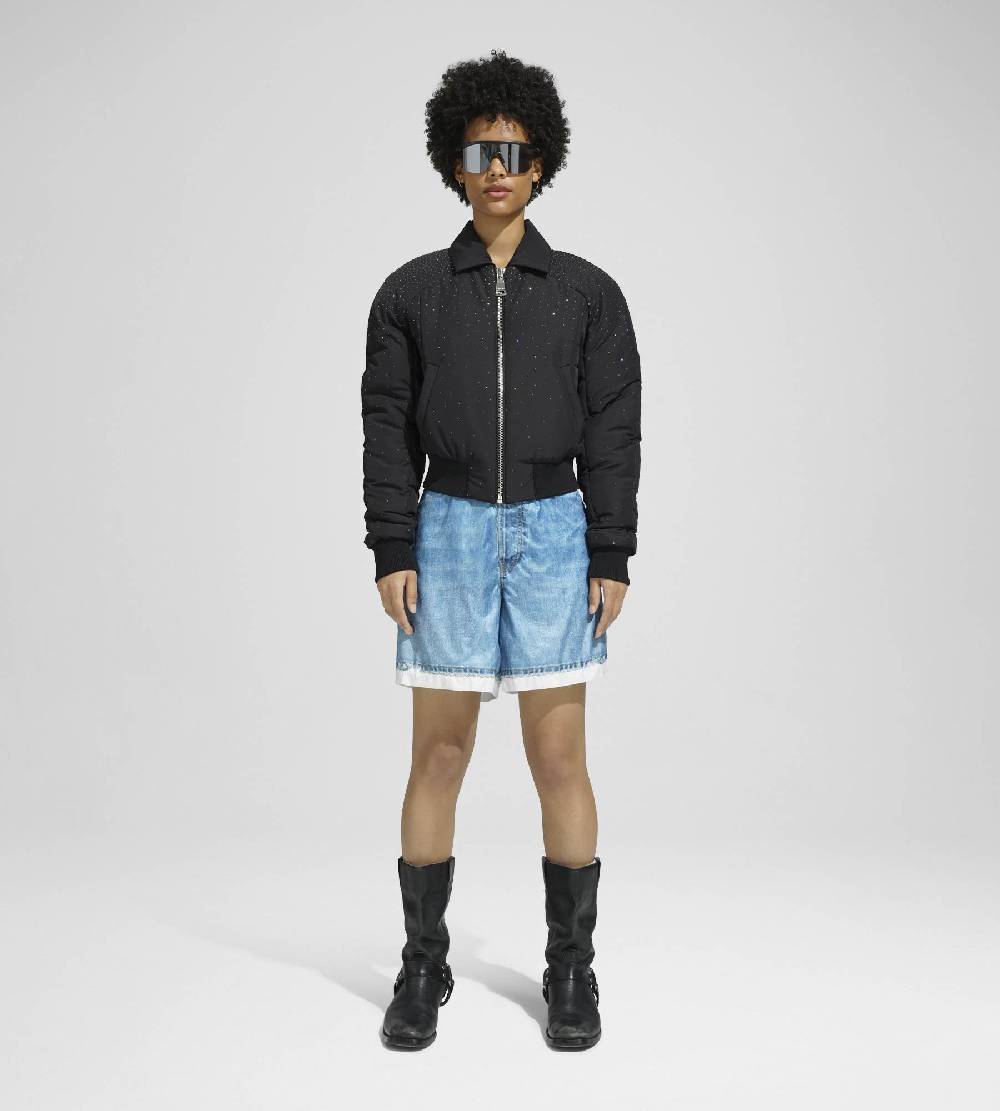 Khrisjoy JIM BOMBER STRASS BLACK Qualità Garantita