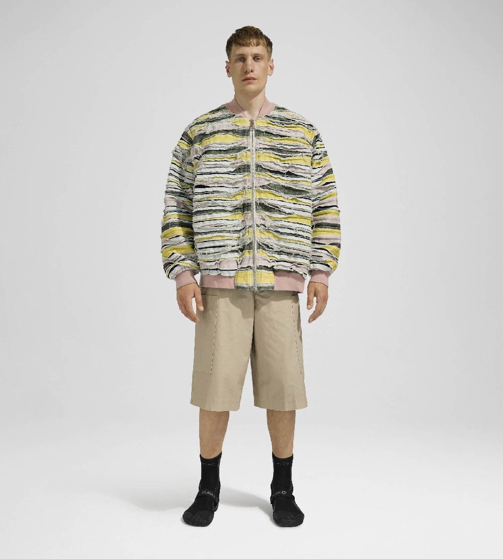 Khrisjoy BOMBER DENIM STRIPES MULTICOLOR DENIM Hotsell