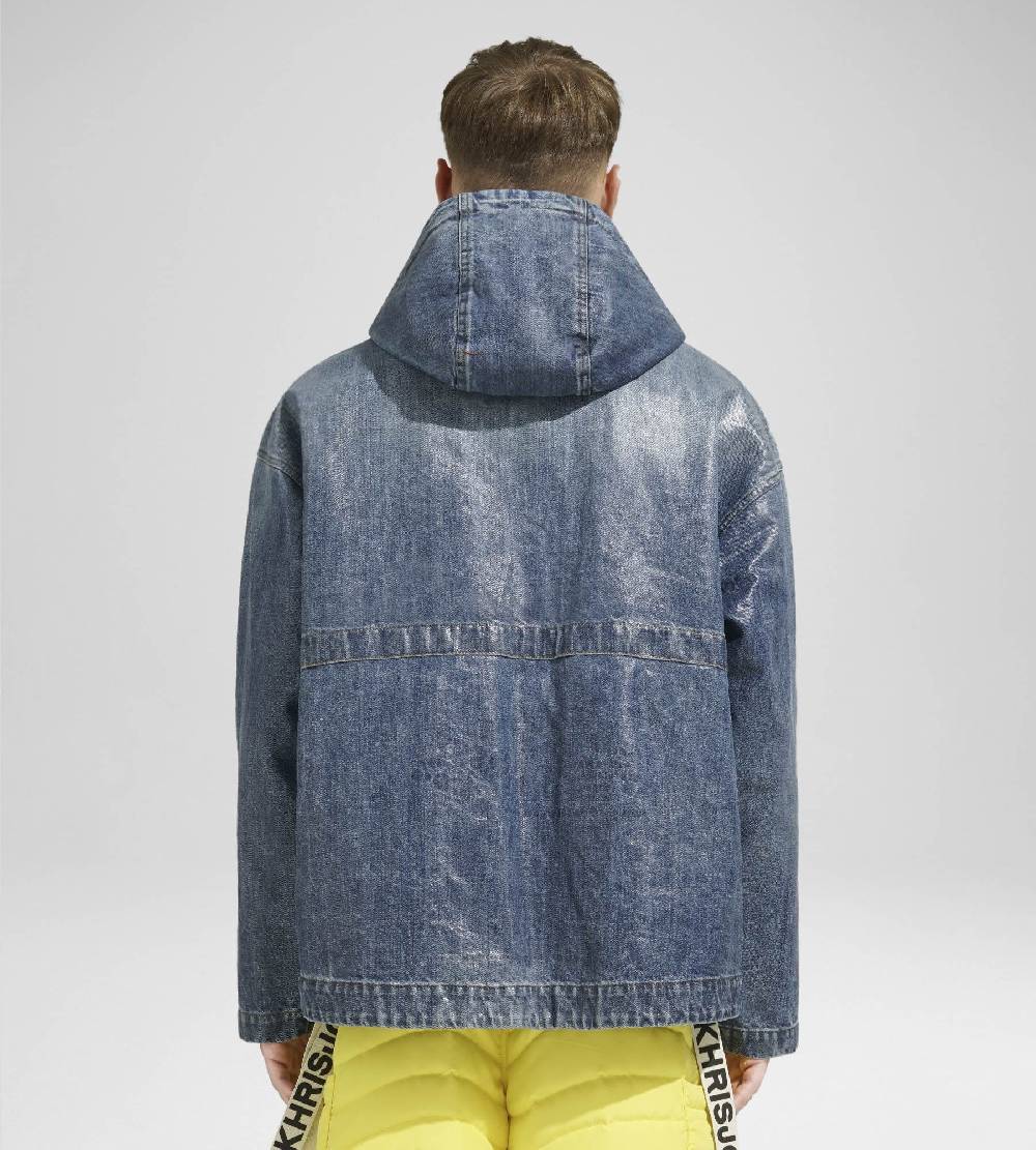 Khrisjoy WINDBREAKER DENIM MEDIUM DENIM In Saldo