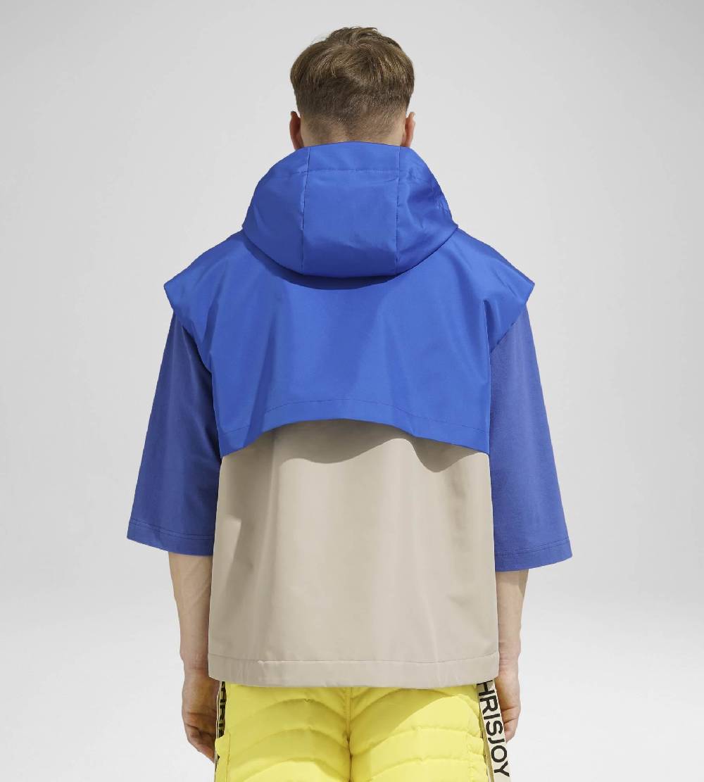 Khrisjoy SHELL WINDBREAKER VEST OVERSEA SAND Italia