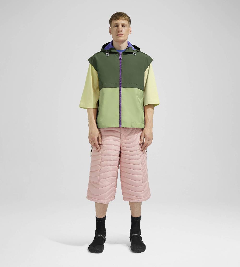 Khrisjoy SHELL WINDBREAKER VEST OLIVE GREEN JADE 2025