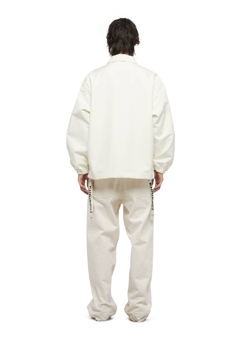Khrisjoy COACH JACKET OFF WHITE Vendita