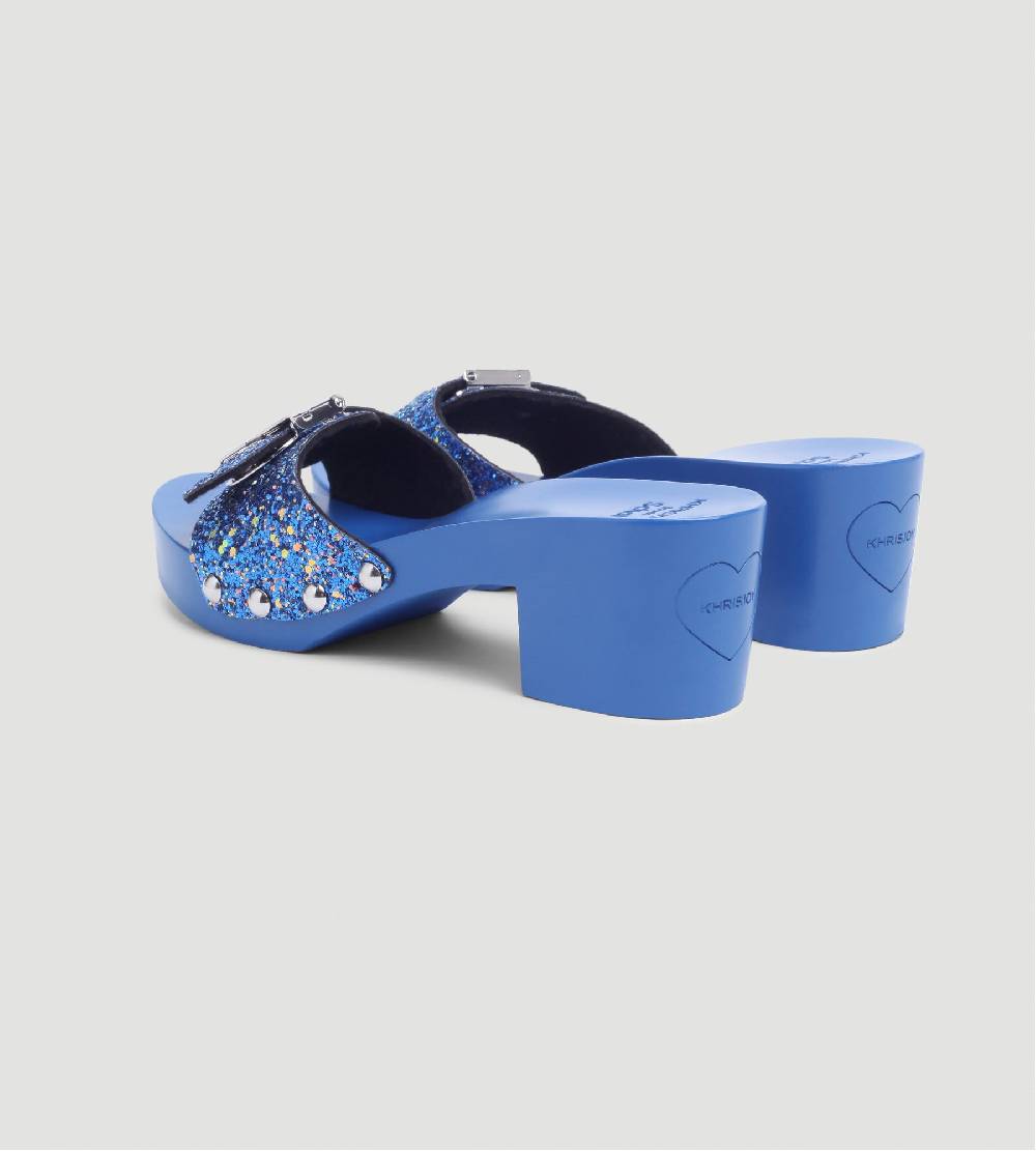 Khrisjoy KJ X SCHOLL - PESCURA IBIZA BLACKBERRY BLUE Spedizione Gratuita