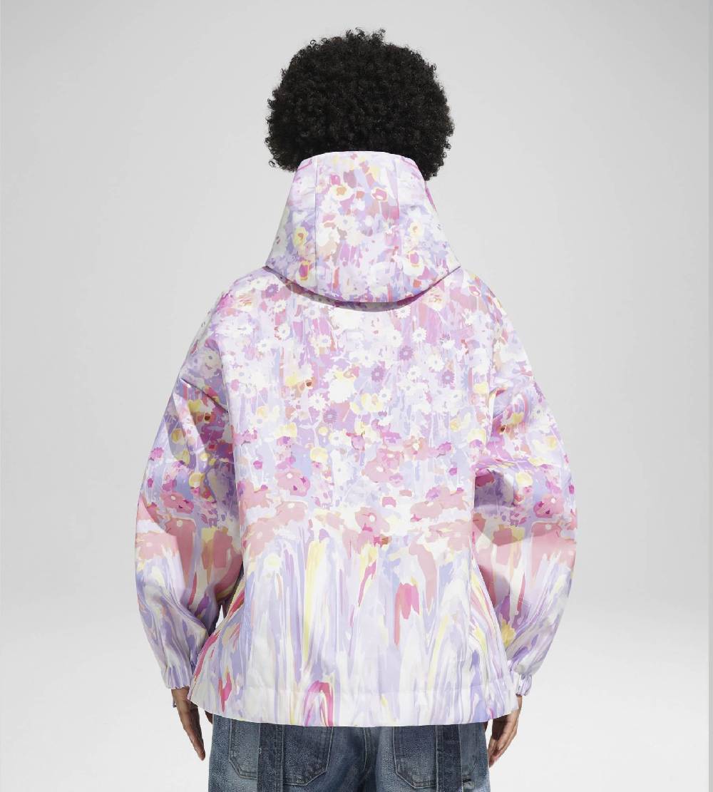 Khrisjoy KHRIS WINDBREAKER FLOWERS UPSIDE DOWN CANDY PINK In Saldo