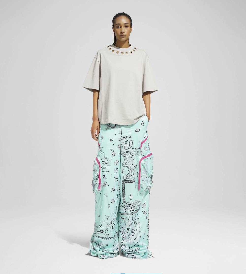Khrisjoy EYELETS TEE DESERT Sconto