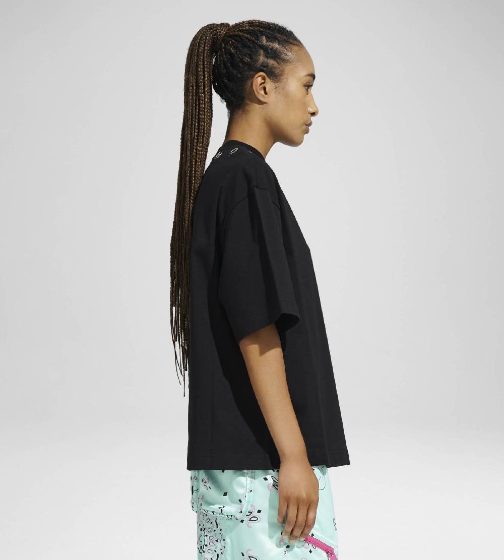 Khrisjoy EYELETS TEE BLACK Offerta