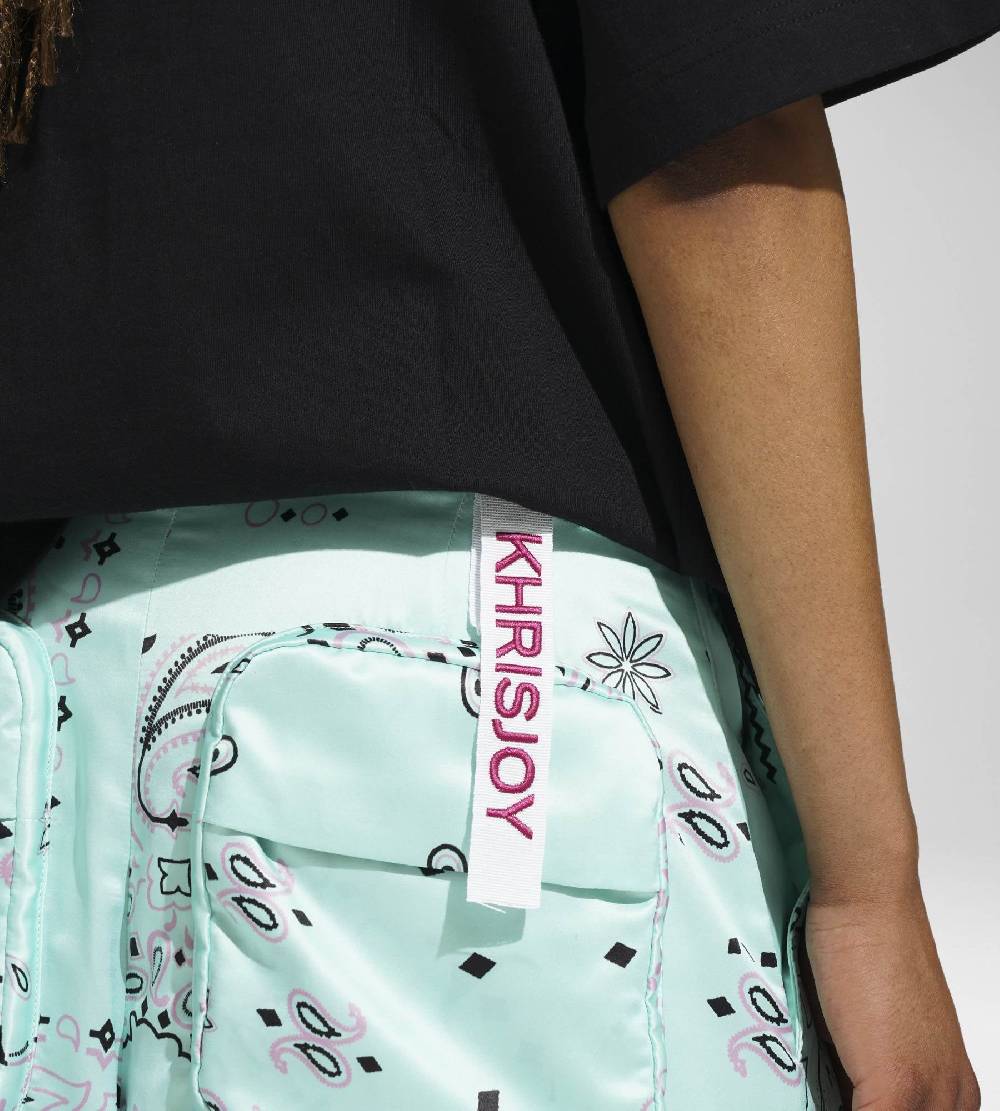Khrisjoy EYELETS TEE BLACK Offerta