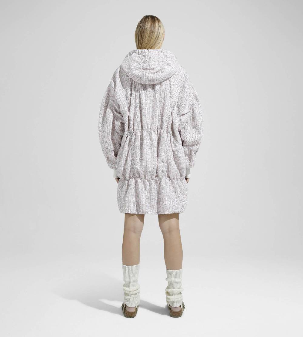 Khrisjoy KHRIS CLOUD LONG TWEED PAILLETTES TRAMÉ In Vendita