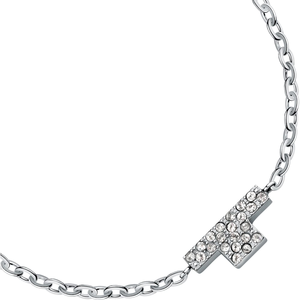 La Petite Story BRACCIALE TRUSSARDI T-LOGO - TJAXC30 Nuovo