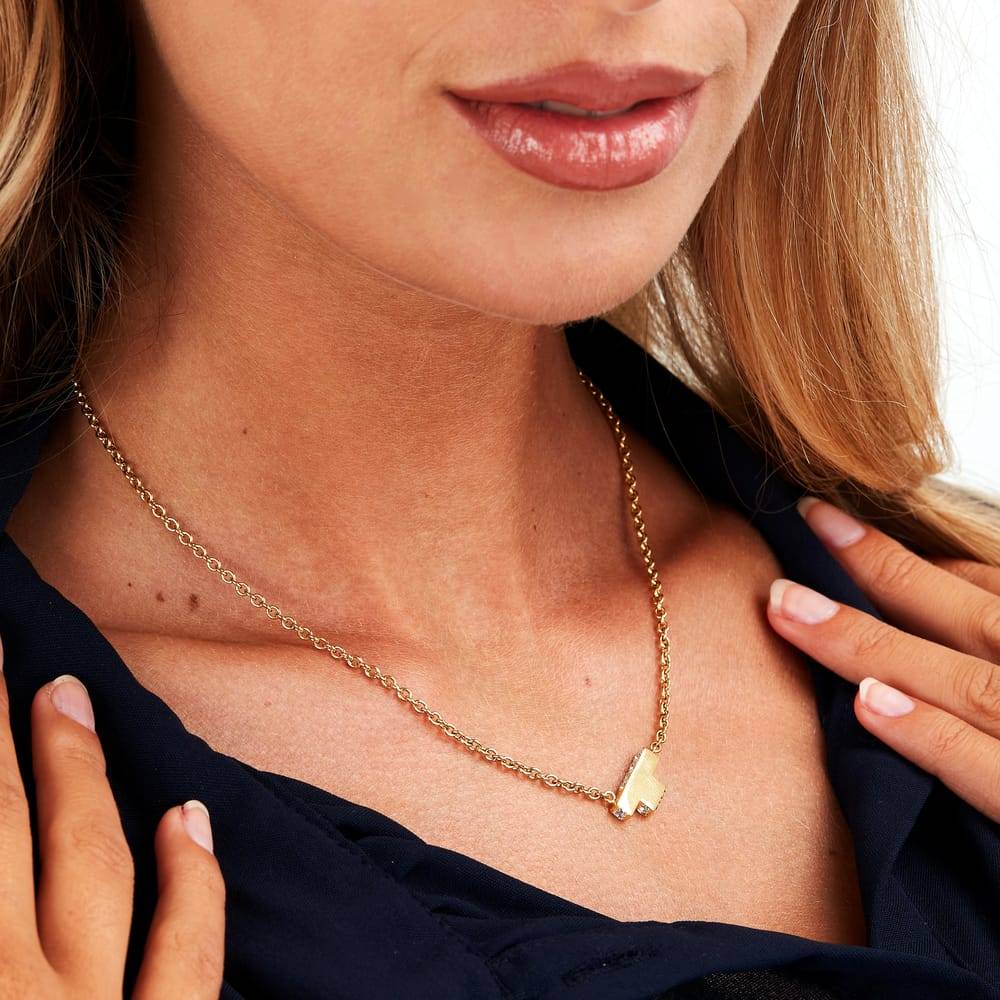 La Petite Story COLLANA TRUSSARDI T-LOGO - TJAXC10 Sottocosto
