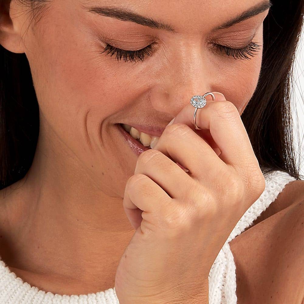 La Petite Story ANELLO BLUESPIRIT ACQUAMARINA - P.206C03000206 Pezzi Unici