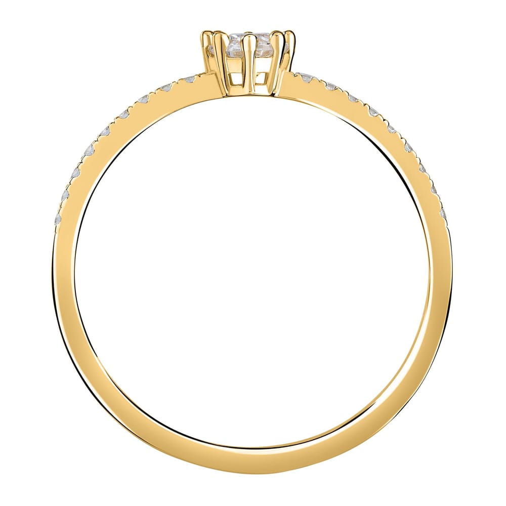 La Petite Story ANELLO LIVE DIAMOND CONTEMPORARY DIAMOND - LDY029122010 Offerta